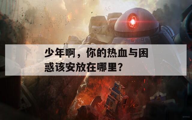 少年啊，你的热血与困惑该安放在哪里？  第1张