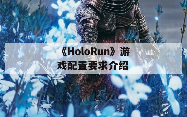 《HoloRun》游戏配置要求介绍