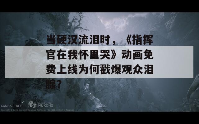 当硬汉流泪时，《指挥官在我怀里哭》动画免费上线为何戳爆观众泪腺？