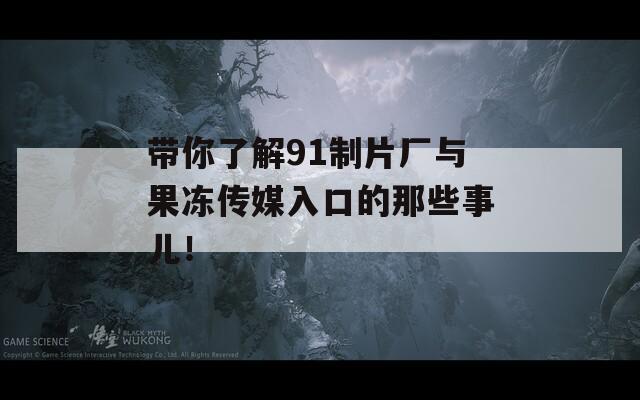 带你了解91制片厂与果冻传媒入口的那些事儿！