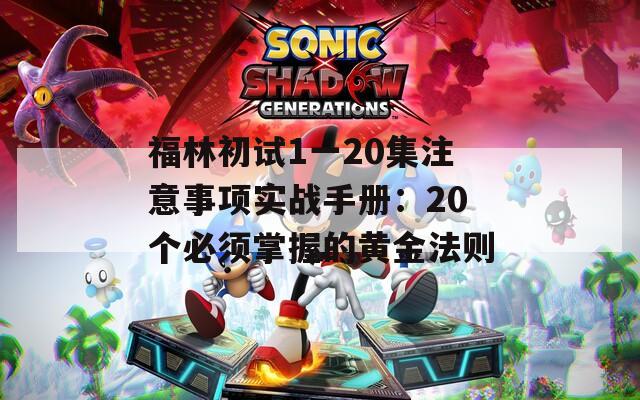 福林初试1一20集注意事项实战手册：20个必须掌握的黄金法则
