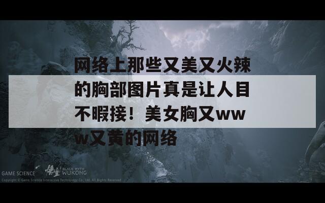 网络上那些又美又火辣的胸部图片真是让人目不暇接！美女胸又www又黄的网络