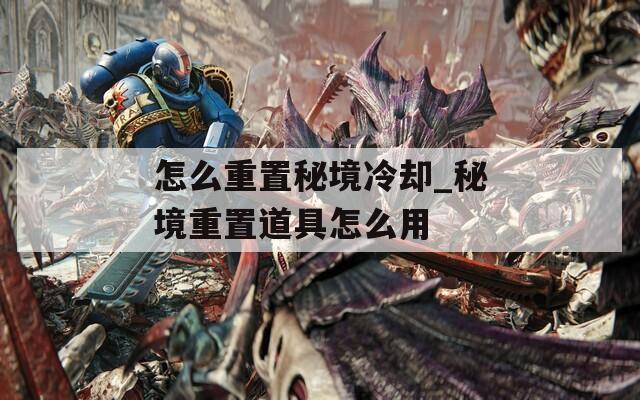 怎么重置秘境冷却_秘境重置道具怎么用  第1张