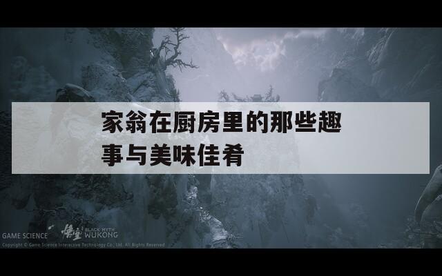 家翁在厨房里的那些趣事与美味佳肴  第1张