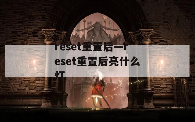 reset重置后—reset重置后亮什么灯  第1张