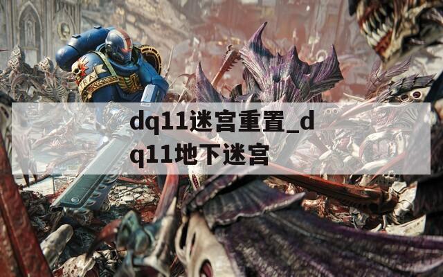dq11迷宫重置_dq11地下迷宫  第1张
