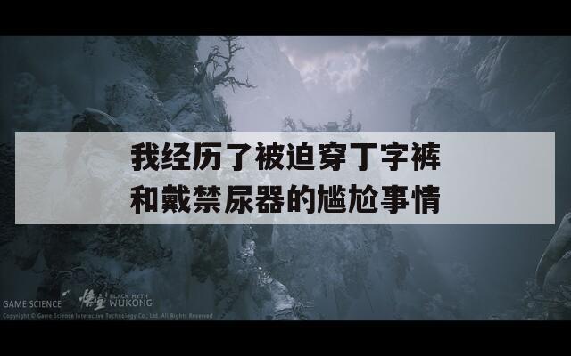我经历了被迫穿丁字裤和戴禁尿器的尴尬事情  第1张