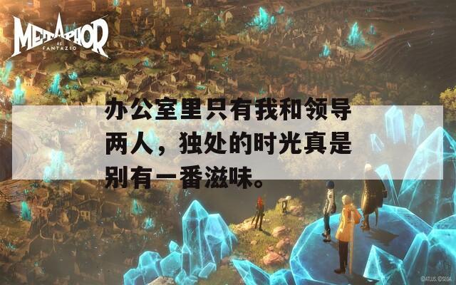 办公室里只有我和领导两人，独处的时光真是别有一番滋味。