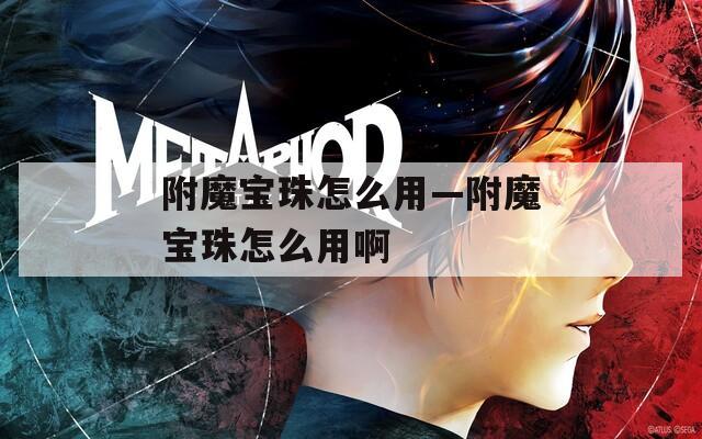 附魔宝珠怎么用—附魔宝珠怎么用啊