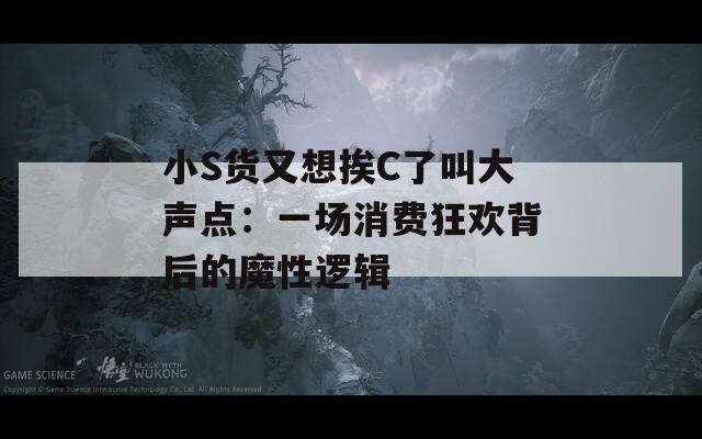 小S货又想挨C了叫大声点：一场消费狂欢背后的魔性逻辑