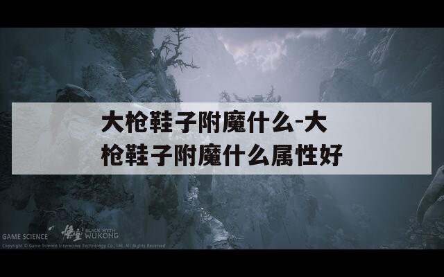 大枪鞋子附魔什么-大枪鞋子附魔什么属性好