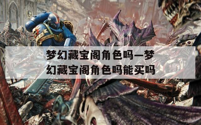 梦幻藏宝阁角色吗—梦幻藏宝阁角色吗能买吗