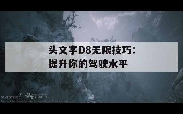 头文字D8无限技巧：提升你的驾驶水平  第1张