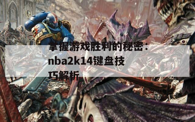掌握游戏胜利的秘密：nba2k14键盘技巧解析  第1张
