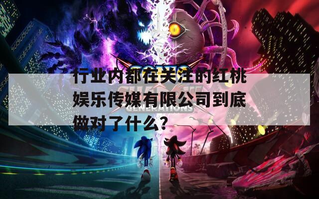 行业内都在关注的红桃娱乐传媒有限公司到底做对了什么？  第1张