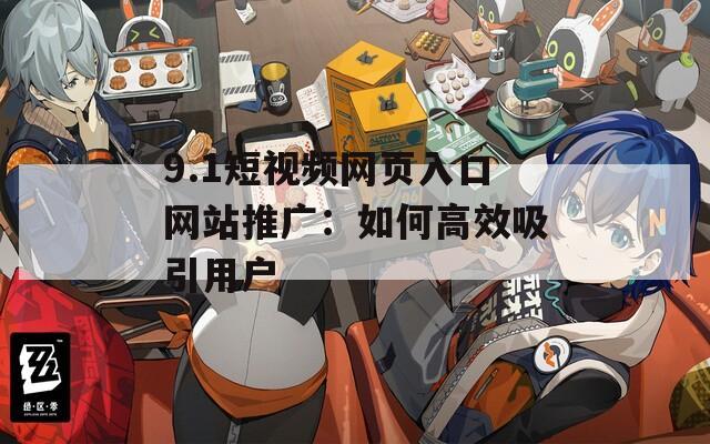 9.1短视频网页入口网站推广：如何高效吸引用户