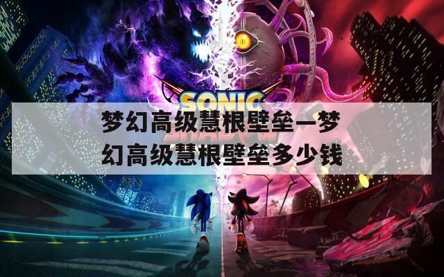 梦幻高级慧根壁垒—梦幻高级慧根壁垒多少钱