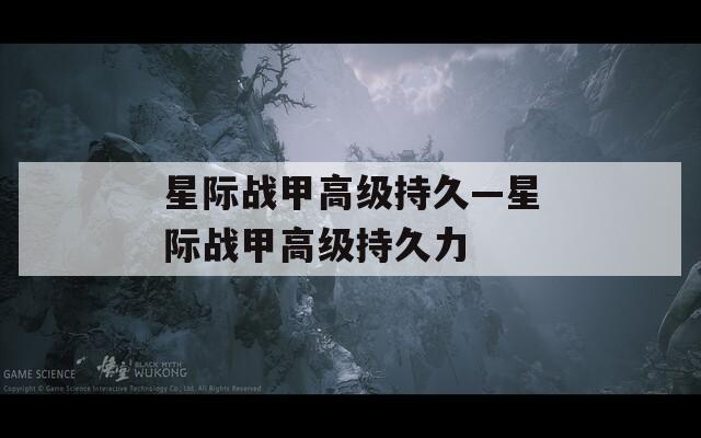 星际战甲高级持久—星际战甲高级持久力  第1张