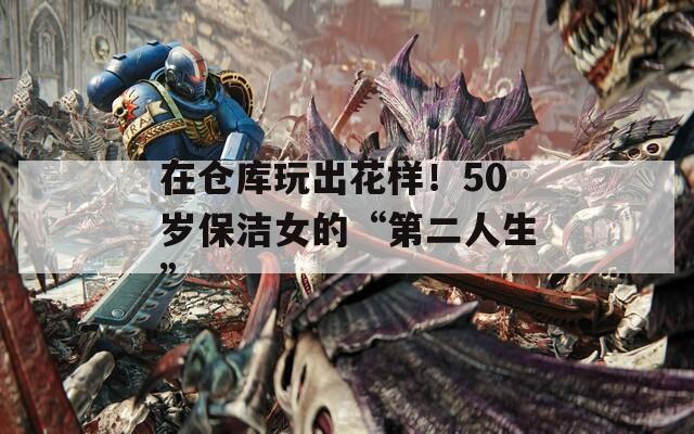 在仓库玩出花样！50岁保洁女的“第二人生”  第1张