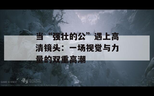 当“强壮的公”遇上高清镜头：一场视觉与力量的双重高潮