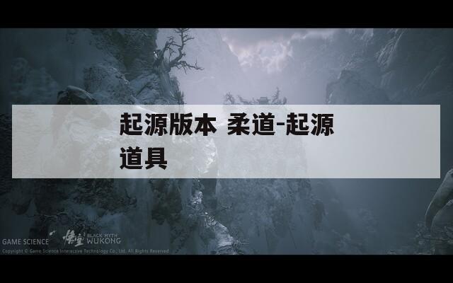 起源版本 柔道-起源道具