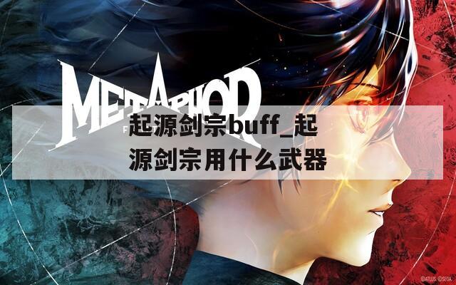 起源剑宗buff_起源剑宗用什么武器