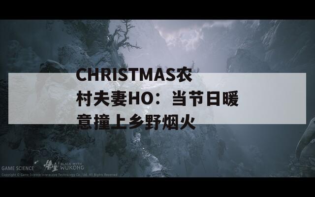 CHRISTMAS农村夫妻HO：当节日暖意撞上乡野烟火
