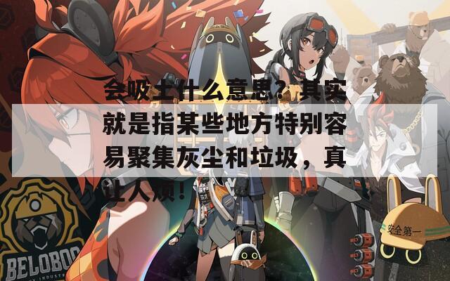 会吸土什么意思？其实就是指某些地方特别容易聚集灰尘和垃圾，真让人烦！  第1张