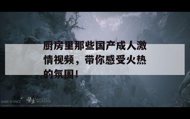 厨房里那些国产成人激情视频，带你感受火热的氛围！