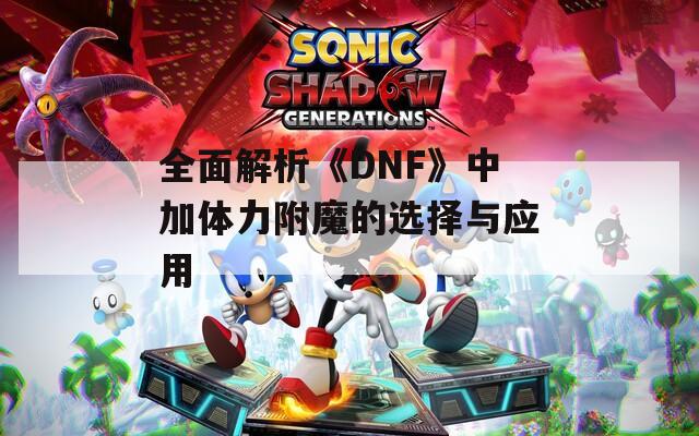 全面解析《DNF》中加体力附魔的选择与应用