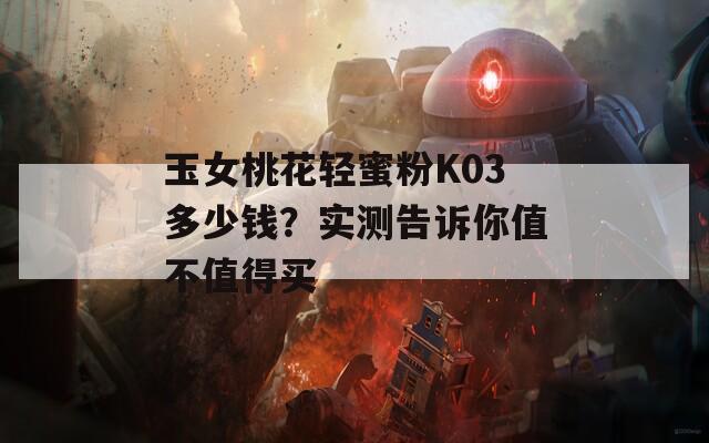 玉女桃花轻蜜粉K03多少钱？实测告诉你值不值得买